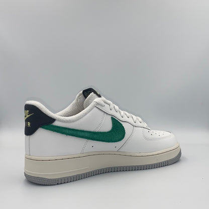 Nike Air Force 1 '07 - White/Malachite Swoosh Green - 44.5