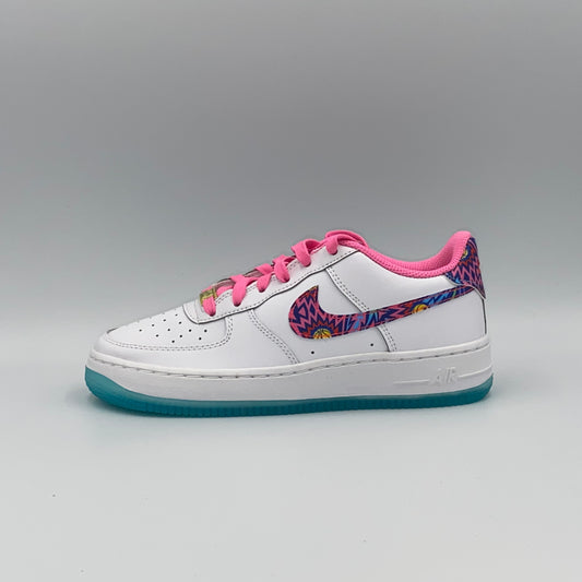 Nike Air Force 1 (GS) - Multi Pink Glow - 36.5