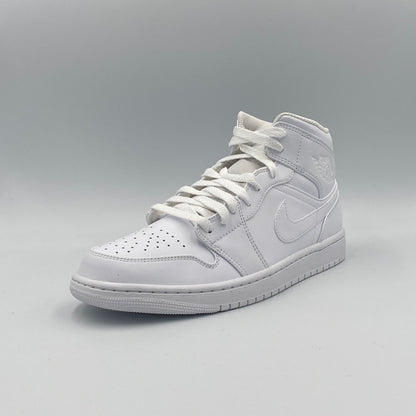 Air Jordan 1 Mid - Triple White - 44.5