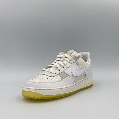 Nike Air W Force 1 '07 Low UV Patchwork - fehér/citrom