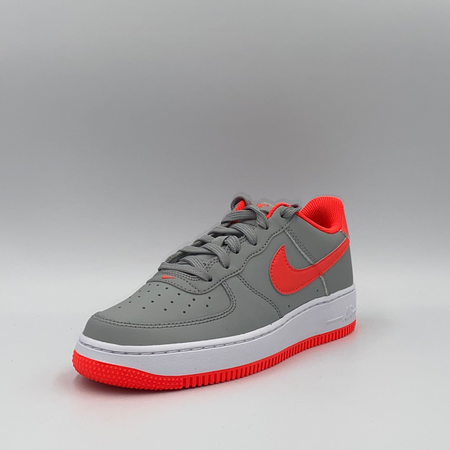 Nike Air Force 1 (GS) - szürke/piros - 38.5