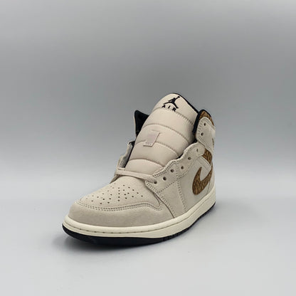 Air Jordan 1 Mid SE - Brown Elephant