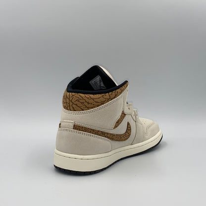 Air Jordan 1 Mid SE - Brown Elephant