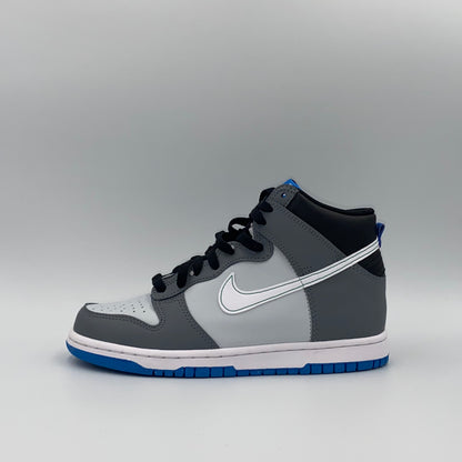 Nike Dunk High (GS) - Platinum/Blue - 38