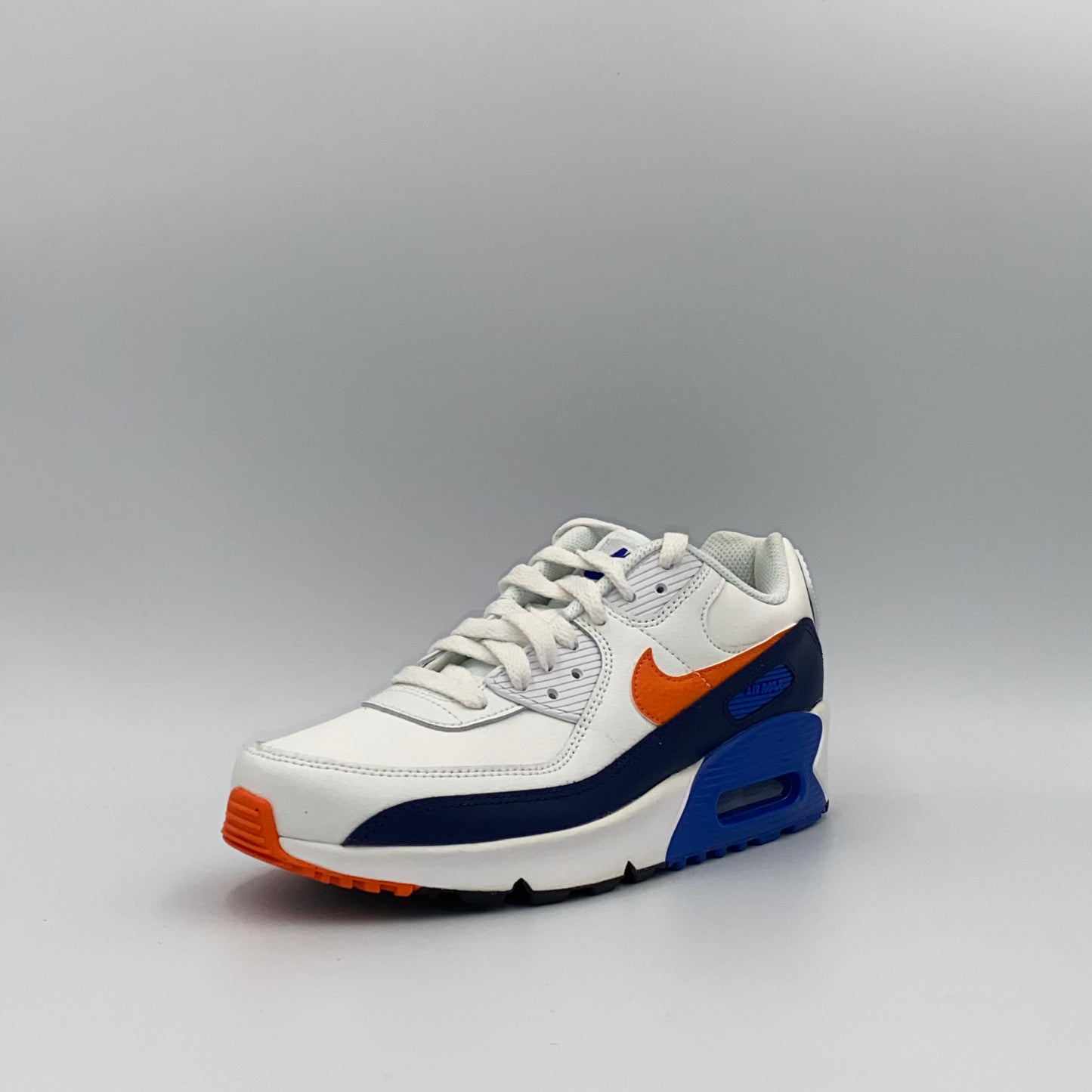 Nike Air Max 90 LTR (GS) - White/Navy - 38