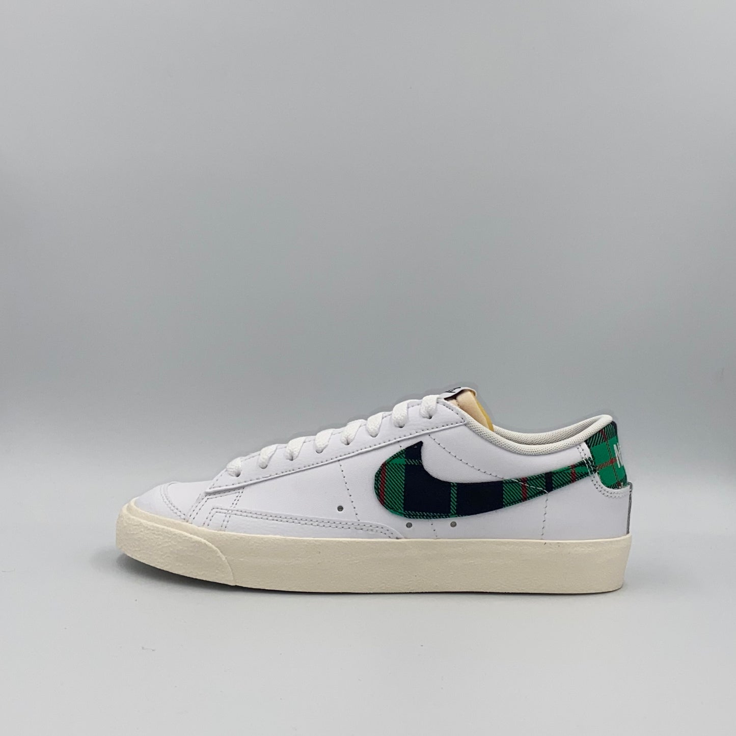 Nike Blazer Low '77 PRM - White/Tartan