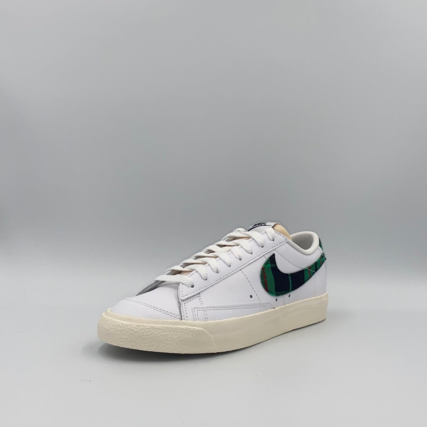 Nike Blazer Low '77 PRM - White/Tartan