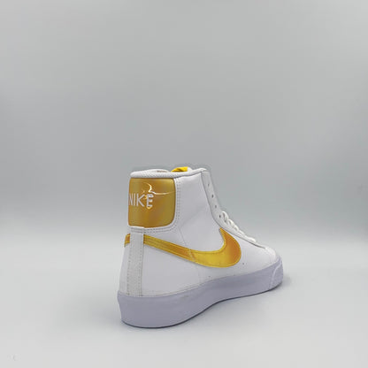 Nike Blazer Mid NN (GS) - fehér/citrom - 38