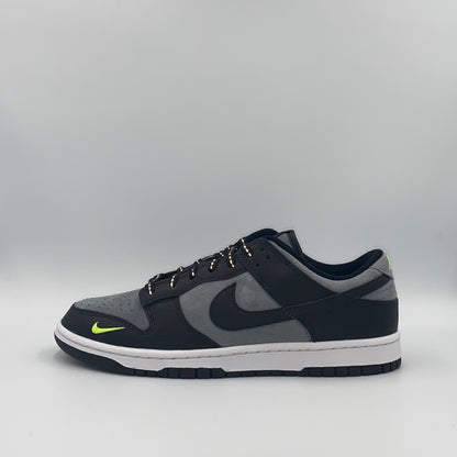 Nike Dunk Low - Black/Volt Reflective - 45.5