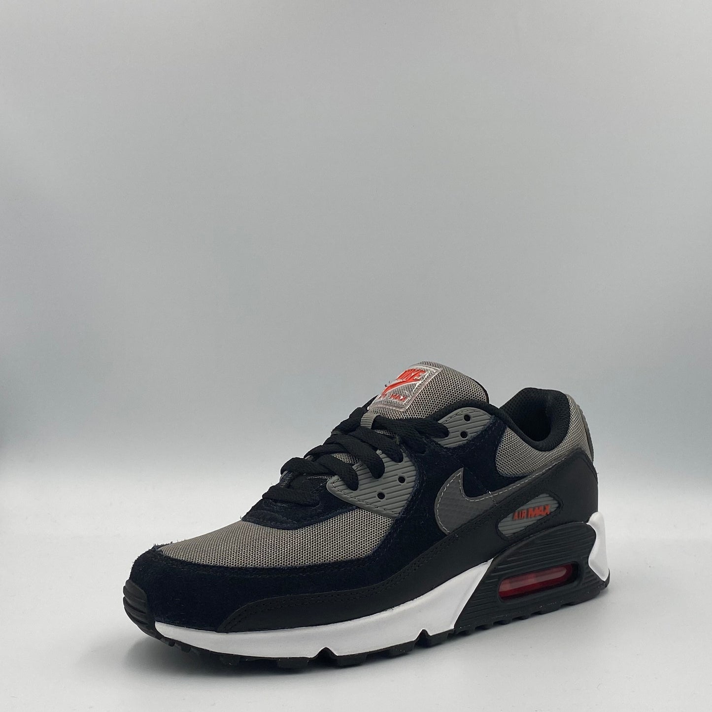 Nike Air Max 90 - Grey Black Red - 42