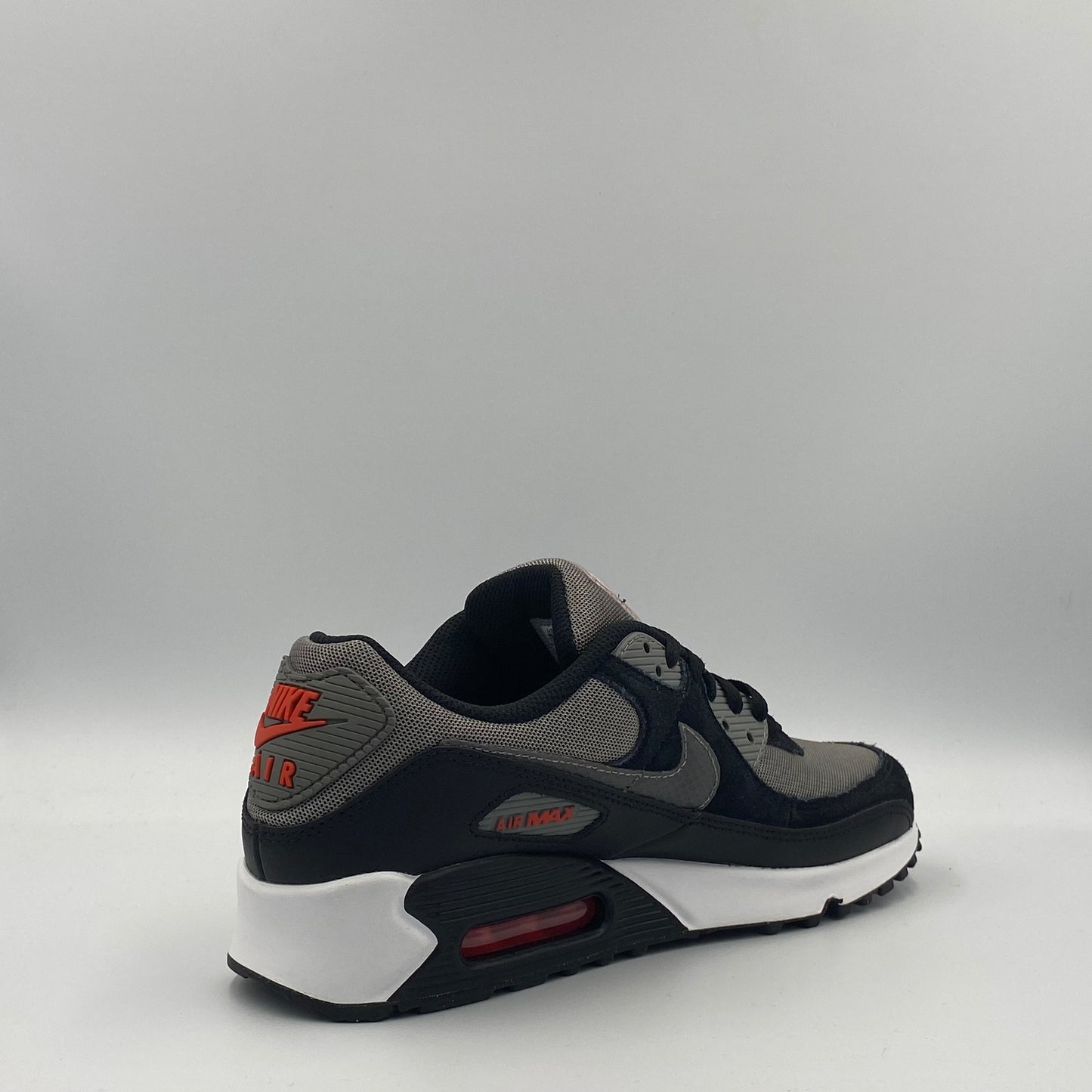 Nike Air Max 90 - Grey Black Red - 42